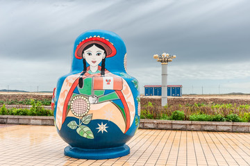 內(nèi)蒙古滿洲里套娃廣場