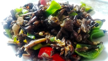 蘑菇炒肉