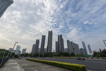 南京市建鄴區(qū)街景
