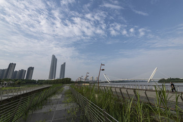南京臨江公園風光