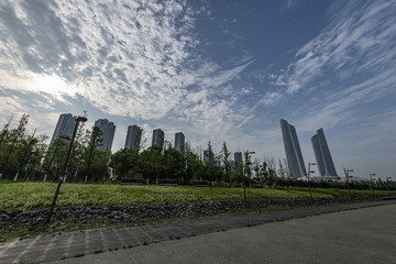 南京臨江公園風(fēng)光