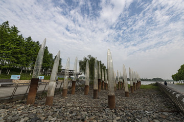 南京臨江公園風光