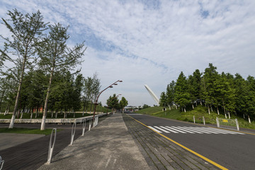 南京臨江公園風(fēng)光