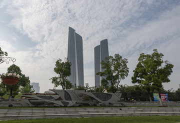 南京臨江公園風(fēng)光