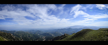 寬畫幅山區(qū)風(fēng)景