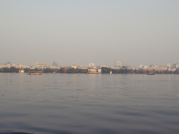 西湖美景之秋景