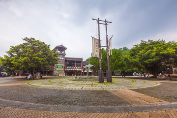 茶翁古鎮(zhèn)廣場