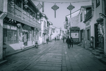 蘇州古鎮(zhèn)老照片