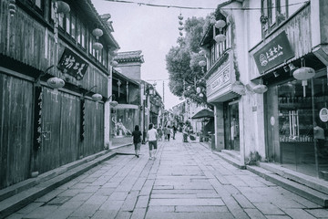 江南古鎮(zhèn)老照片