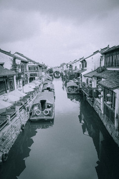 江南水鄉(xiāng)民居老照片