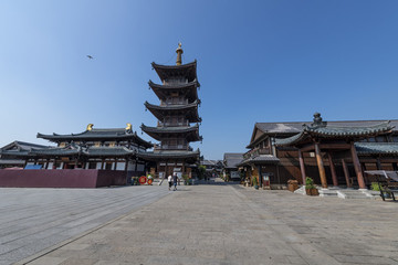 靈山小鎮(zhèn)拈花灣風(fēng)光