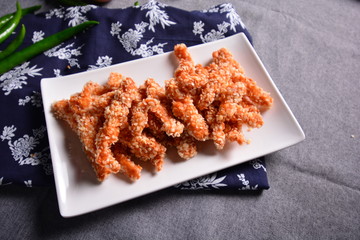 雪花雞柳