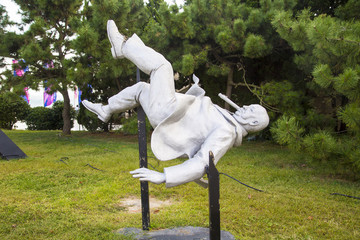 青島石老人雕塑園