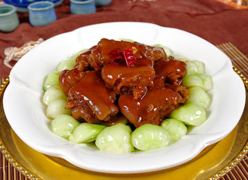 麻辣醬豬手