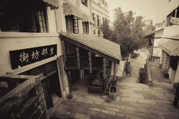 重慶黑白老照片