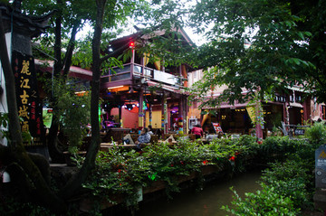 麗江古城全景
