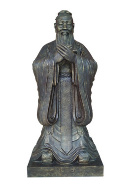 孔子全身像