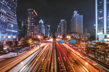 廣州花城大道西夜景