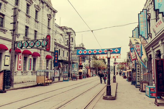 老上海南京路