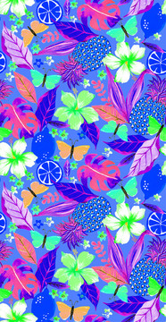 黃色菠蘿花