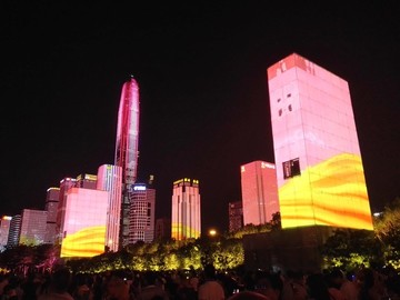 深圳地標(biāo)夜色