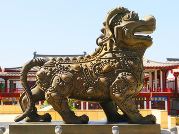 定州博物館銅獅子