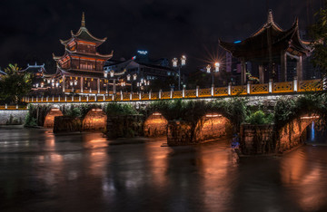 甲秀樓夜景