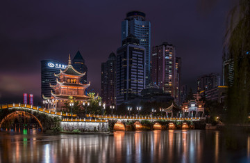 甲秀樓夜景