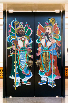 門神高清全景大圖