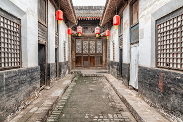 韓城黨家村四合院民居