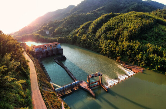 廣寧古水河風光