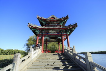 頤和園西堤柳橋