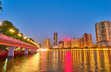 廣州白鵝潭夜景