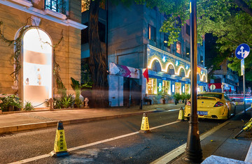 廣州沙面建筑夜景