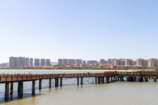 海上木棧道