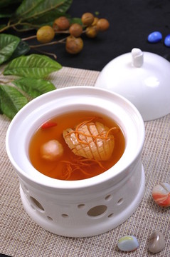 蟲草燉活鮑