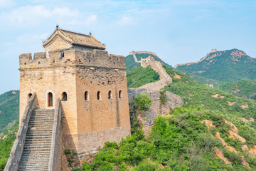 夏天金山嶺長(zhǎng)城