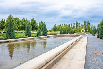 北京園博園園林水池