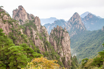 黃山自然風光