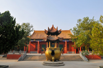 女媧城遺址媧皇殿