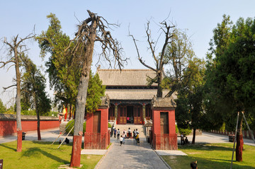 中國古建筑大殿