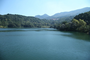 廬山蓮花湖風景