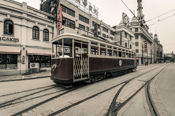 老上海街景