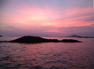 海邊日落