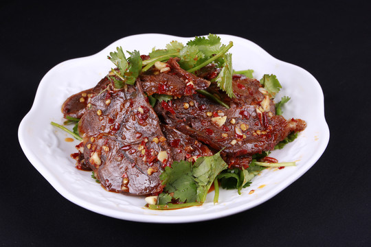 香菜拌牛肉