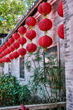 一串紅燈籠
