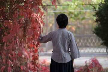 背影