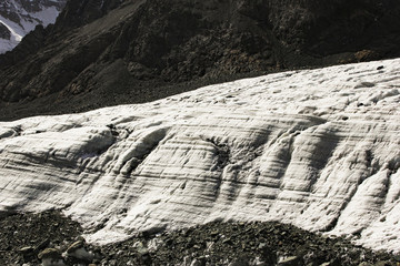 黑溝冰川冰山