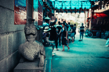 神獸石刻