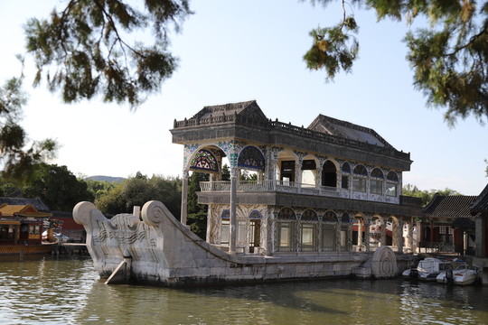 頤和園石舫